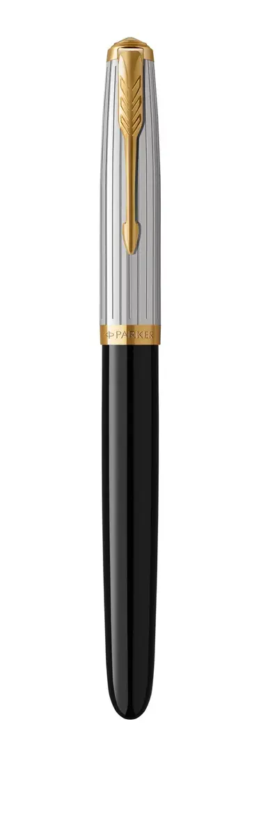 Pildspalva Parker 51 Premium — melna, smalka Photo 2