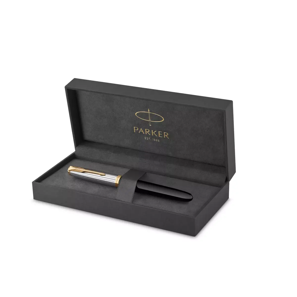 Pildspalva Parker 51 Premium — melna, smalka Photo 5