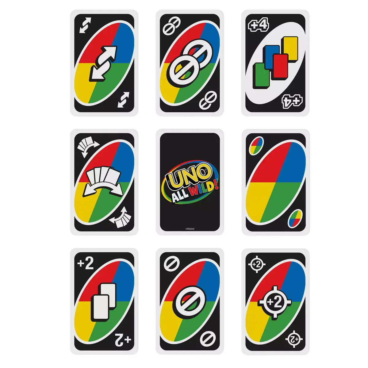 Kāršu spēle MATTEL UNO All Wild Photo 3