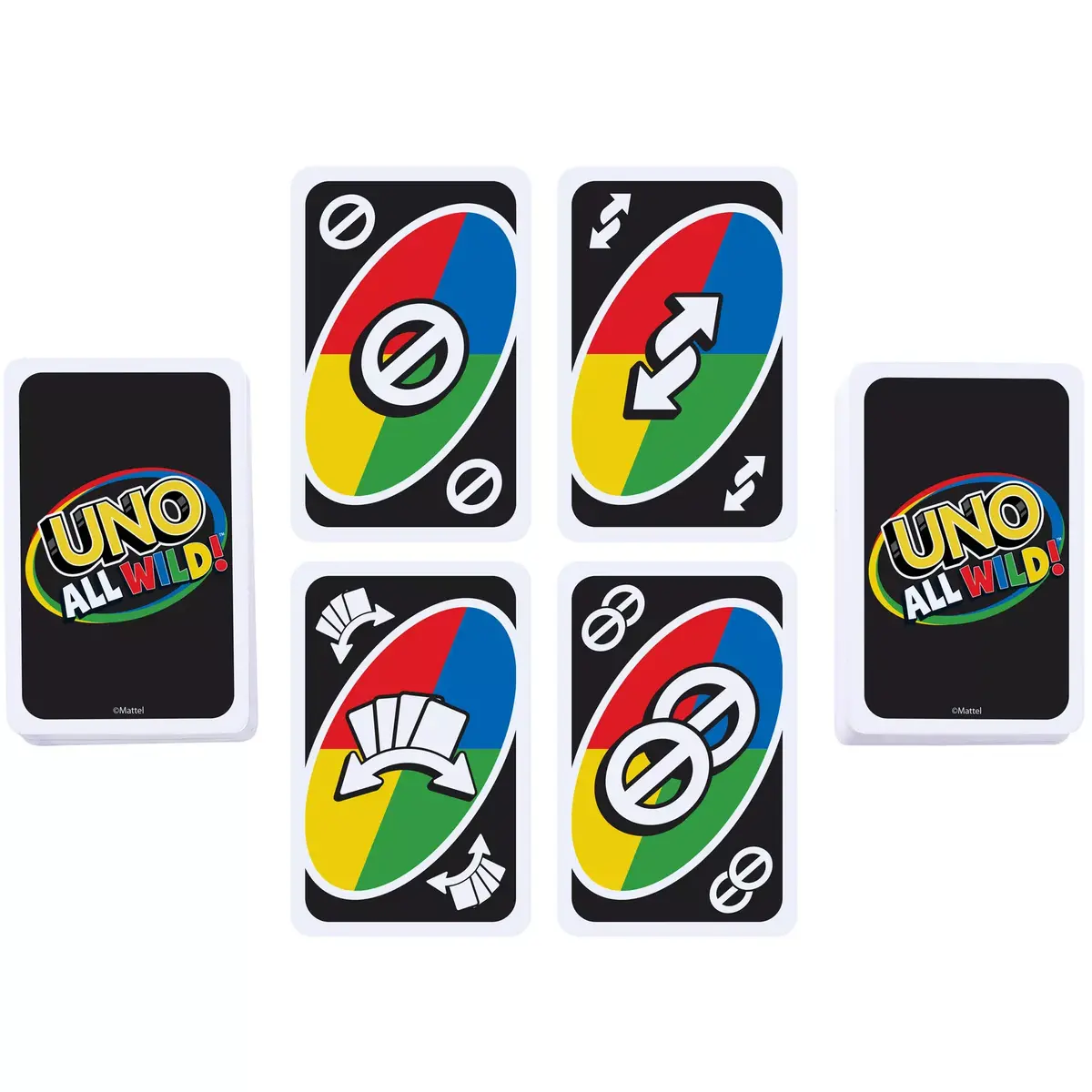 Kāršu spēle MATTEL UNO All Wild Photo 4