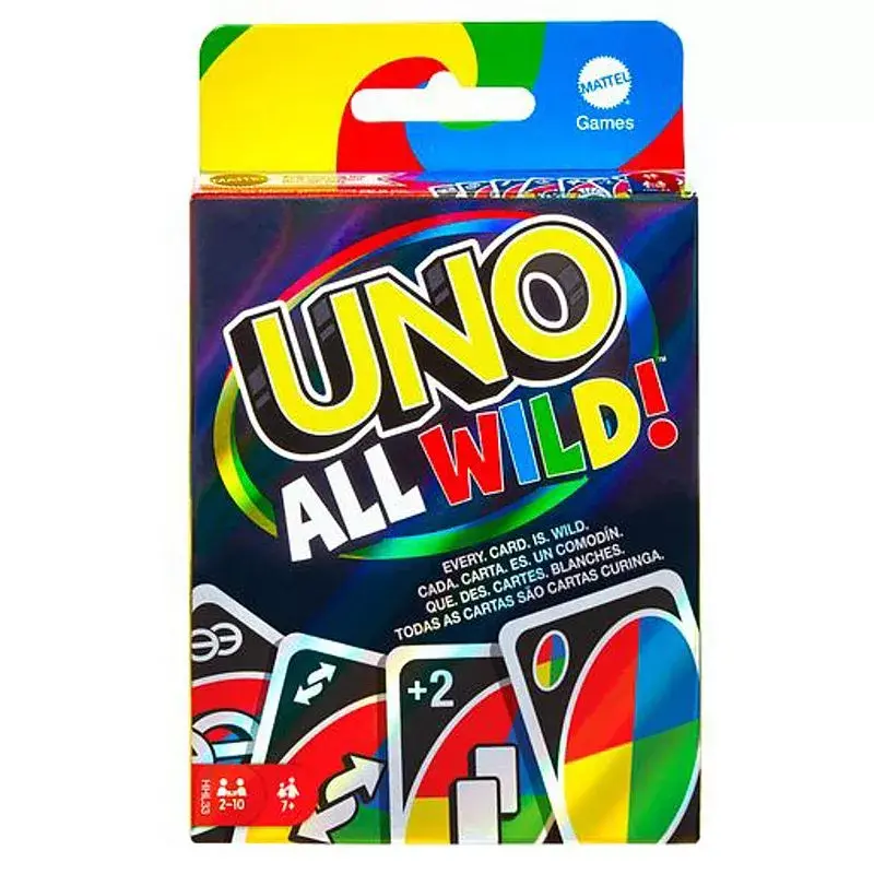Kāršu spēle MATTEL UNO All Wild Photo 7