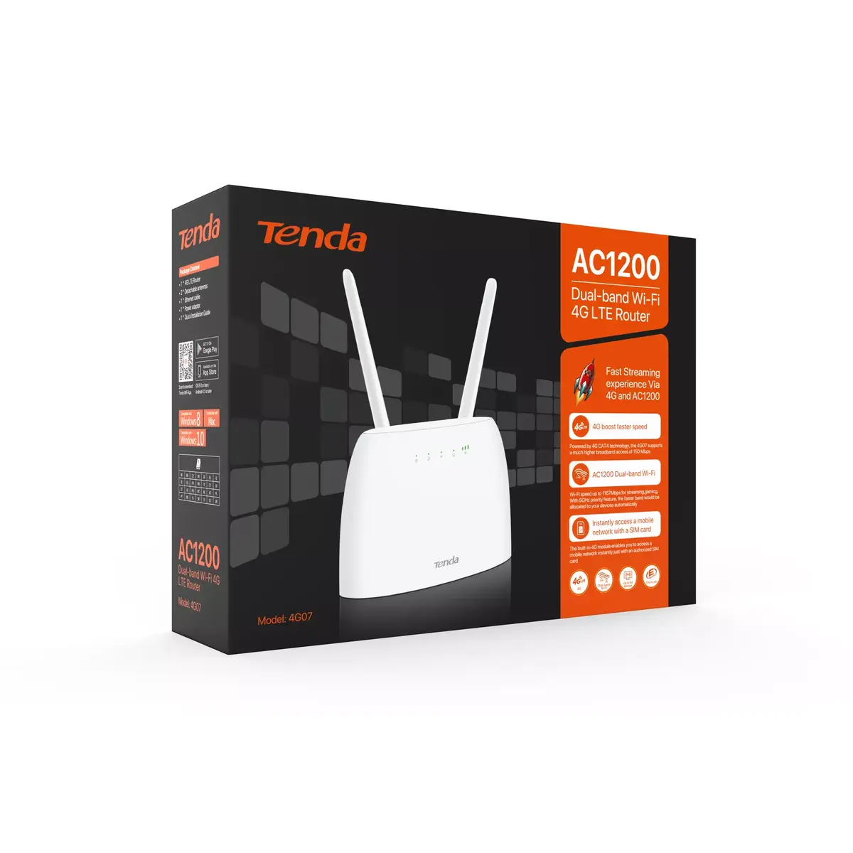 Tenda 4G07 bezvadu maršrutētājs Photo 4