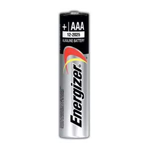 Vienreizlietojama baterija Energizer MAX AAA alkaliskā 1,5 V — iepakojums 8 gab., cilindriska, derīguma termiņš 10 gadi