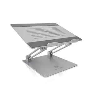 Laptop stand ICY BOX IB-NH300 Silver Aluminium 15 cm height