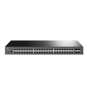 TP-Link JetStream TL-SG3452X tīkla pārslēgs Vadīts L2+ Gigabit Ethernet (10/100/1000) 1U Melns