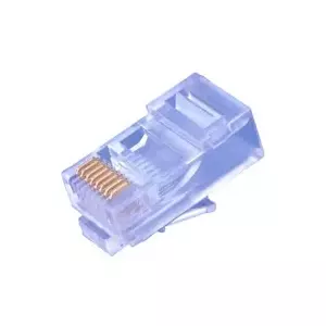 UTP разъем RJ45 LYNX CS Cat5E 8P8C с контактами 50µm золочёными