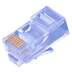 Разъем Lynx RJ45 8p8c Cat5e 50um золоченая для патч-корда