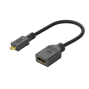 Переходник Micro HDMI MicroConnect HDM19F19MMC 0.15м Черный