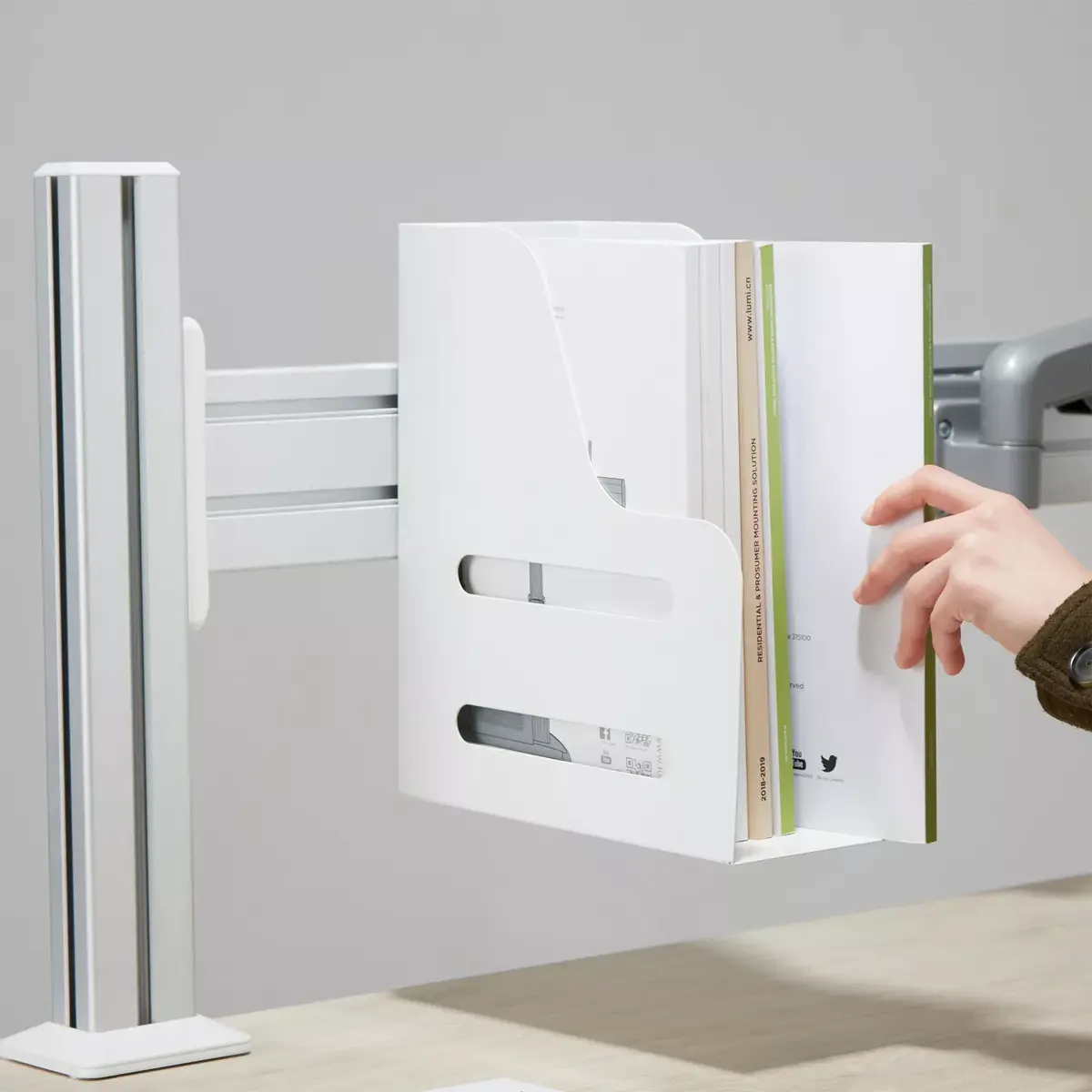 Slatwall file holder InLine 23182C Photo 4