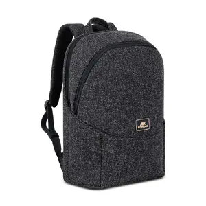 Backpack Rivacase 7962 39.6 cm (15.6") Black White Carrying Handle Shoulder Strap