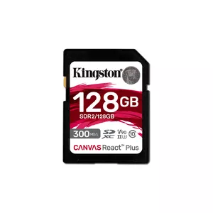 Flash Memory Kingston 128GB UHS-II Canvas React Plus SD