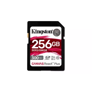 Zibatmiņa Kingston 256GB UHS-II Canvas React Plus SDXC