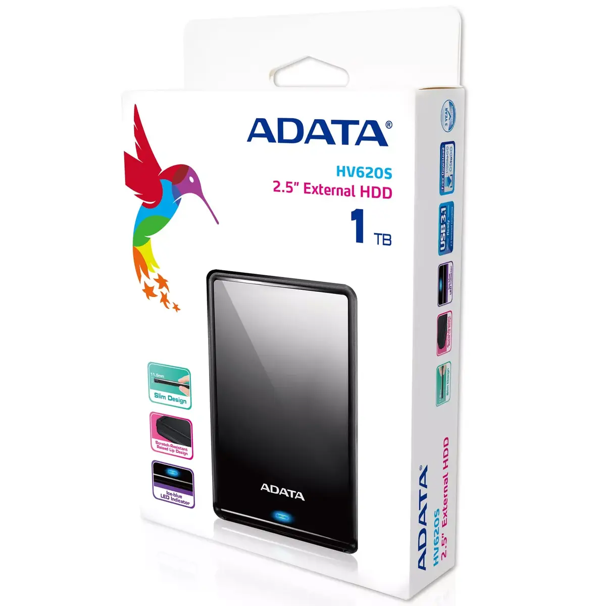 ADATA HV620S 1 TB ārējais HDD Photo 8