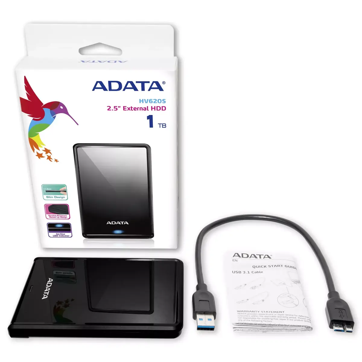 ADATA HV620S 1 TB ārējais HDD Photo 9