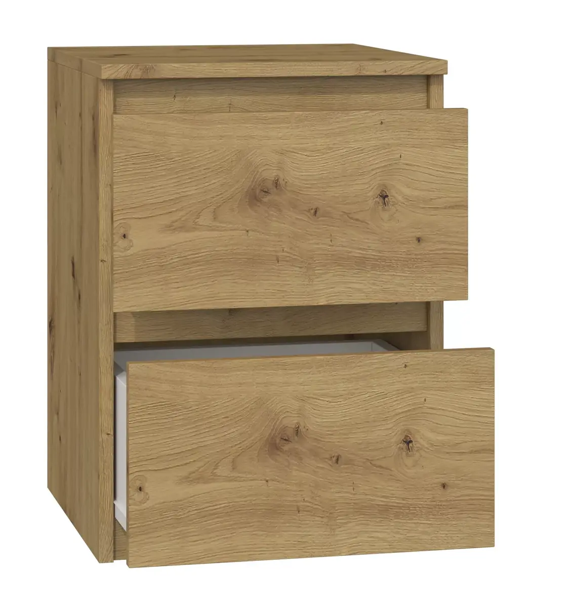 Naktsgaldiņš top e shop M2 ARTISAN 2 atvilktnes ozols Photo 2
