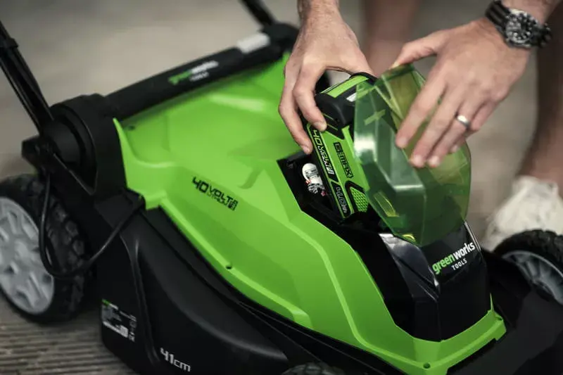 Ручная газонокосилка Greenworks 2504707UB Photo 5
