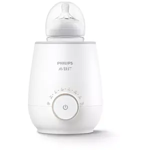 Подогреватель бутылочек Avent Philips SCF358/00 — быстрый равномерный подогрев, 220–240 В, кнопки и ручка, белый, корпус ABS/PP