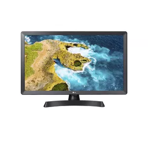 Monitors LG 24TQ510S-PZ 23.6" plakans LED HD 1366×768, 14 ms, 250 cd/m², 1000:1, Wi‑Fi/Ethernet