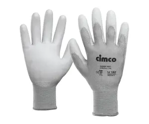 Cimco 141261 Darba cimdi Pelēks Izmērs XL Skinny Soft