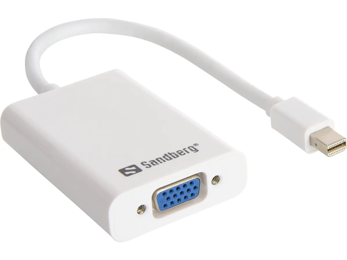 Adapteris MiniDP uz VGA+Audio Sandberg 509-05