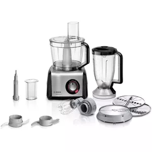 Pārtikas procesors Bosch MC812M814 1250W 3.9L Melns Nerūsējošā tērauda