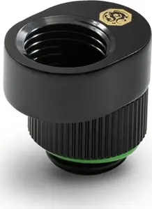 Extension Offset (2-pack) BitsPower BPTA-PAM-GB — black, angled PC watercooling fittings