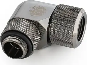 Адаптер 90° BitsPower Advanced Multi-Link G1/4" наружная резьба на 12 мм жёсткую трубку, поворотный