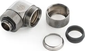Адаптер 90° BitsPower Advanced Multi-Link G1/4" наружная резьба на 16 мм жесткую трубу, поворотный