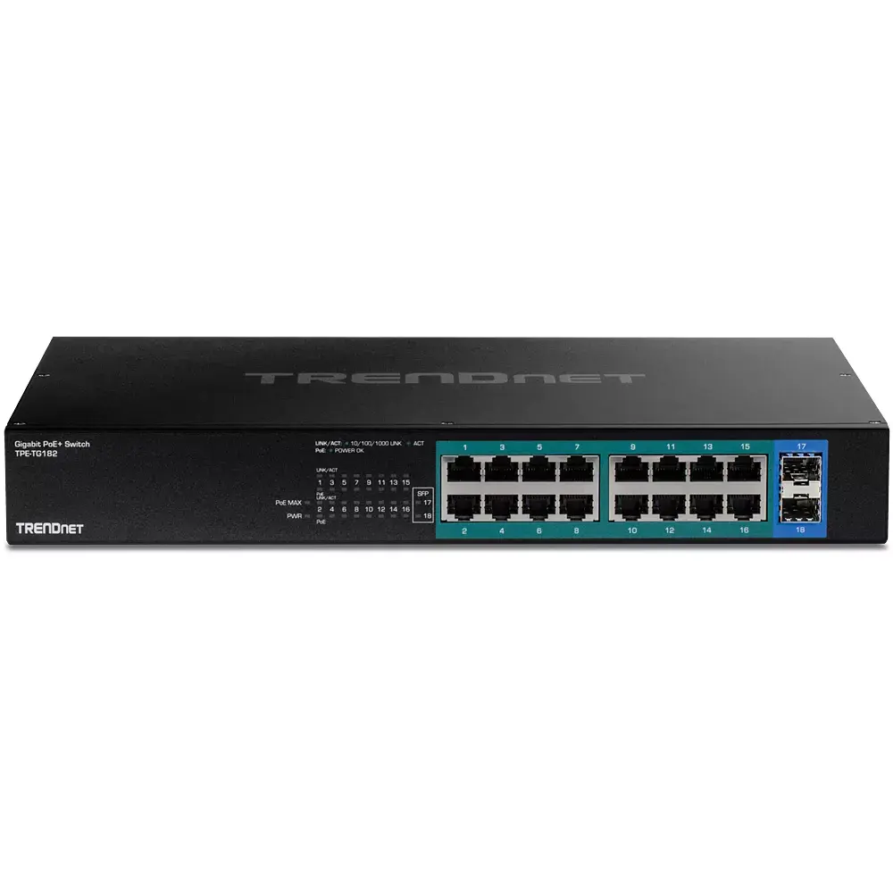 Network Switch Trendnet TPE-TG182 Photo 2