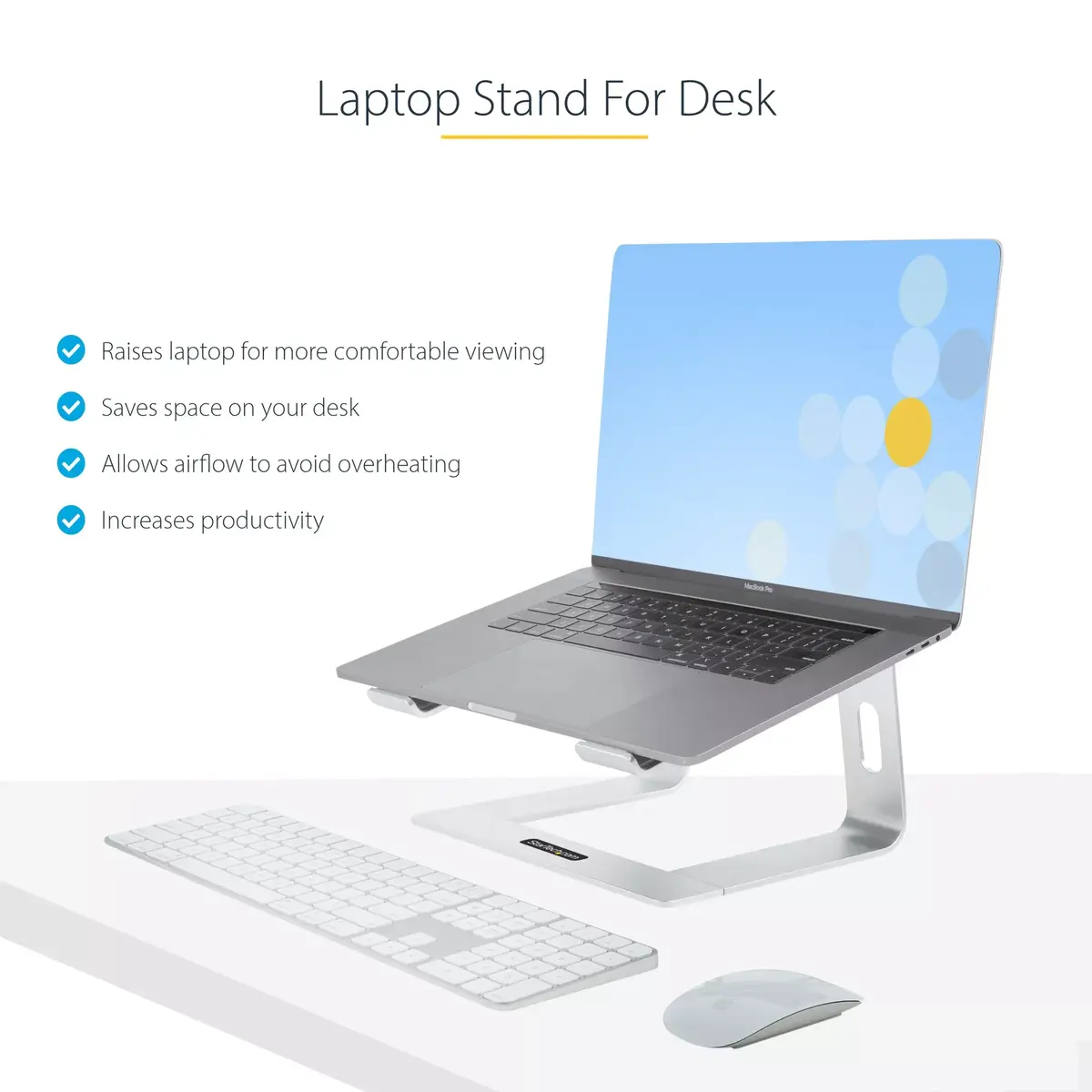Portatīvais datora statīvs StarTech.com LAPTOP-STAND-SILVER Photo 12