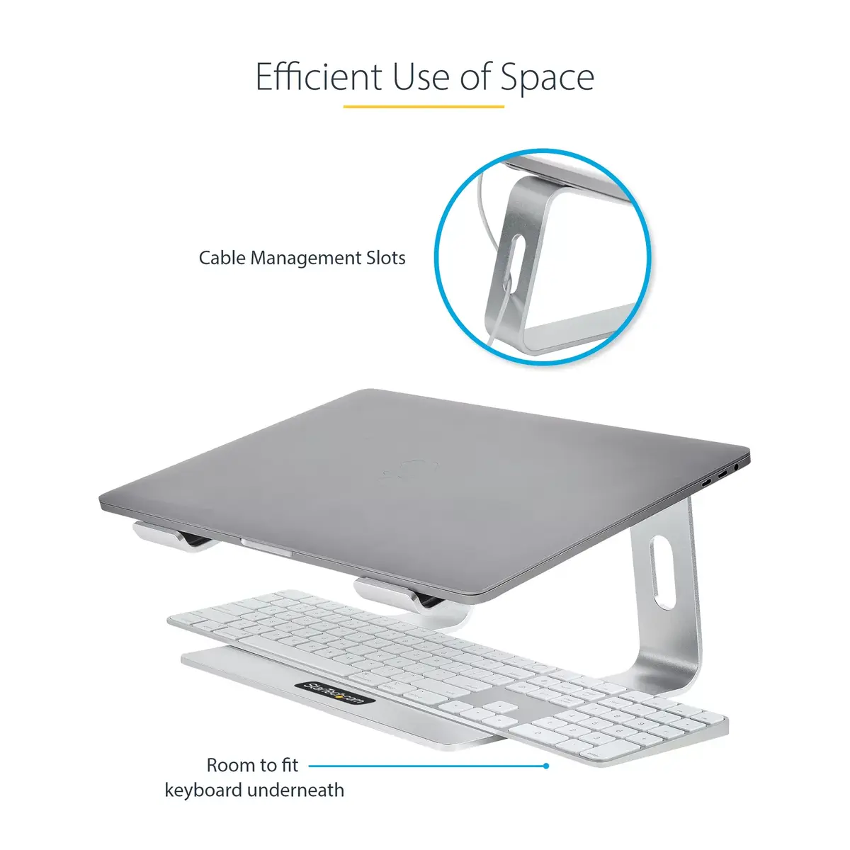 Portatīvais datora statīvs StarTech.com LAPTOP-STAND-SILVER Photo 13