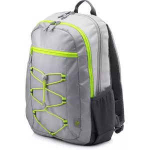 HP 39.62 cm (15.6") Active Backpack (Grey/Neon Yellow)