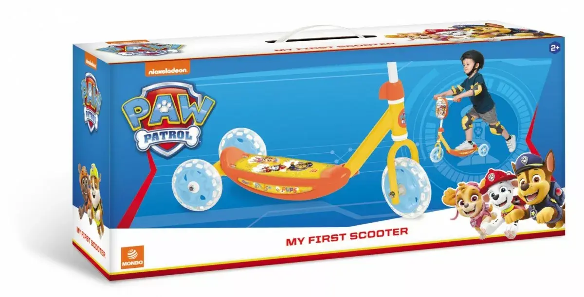 MONDO Paw Patrol 3-Wheeled Scooter Photo 2