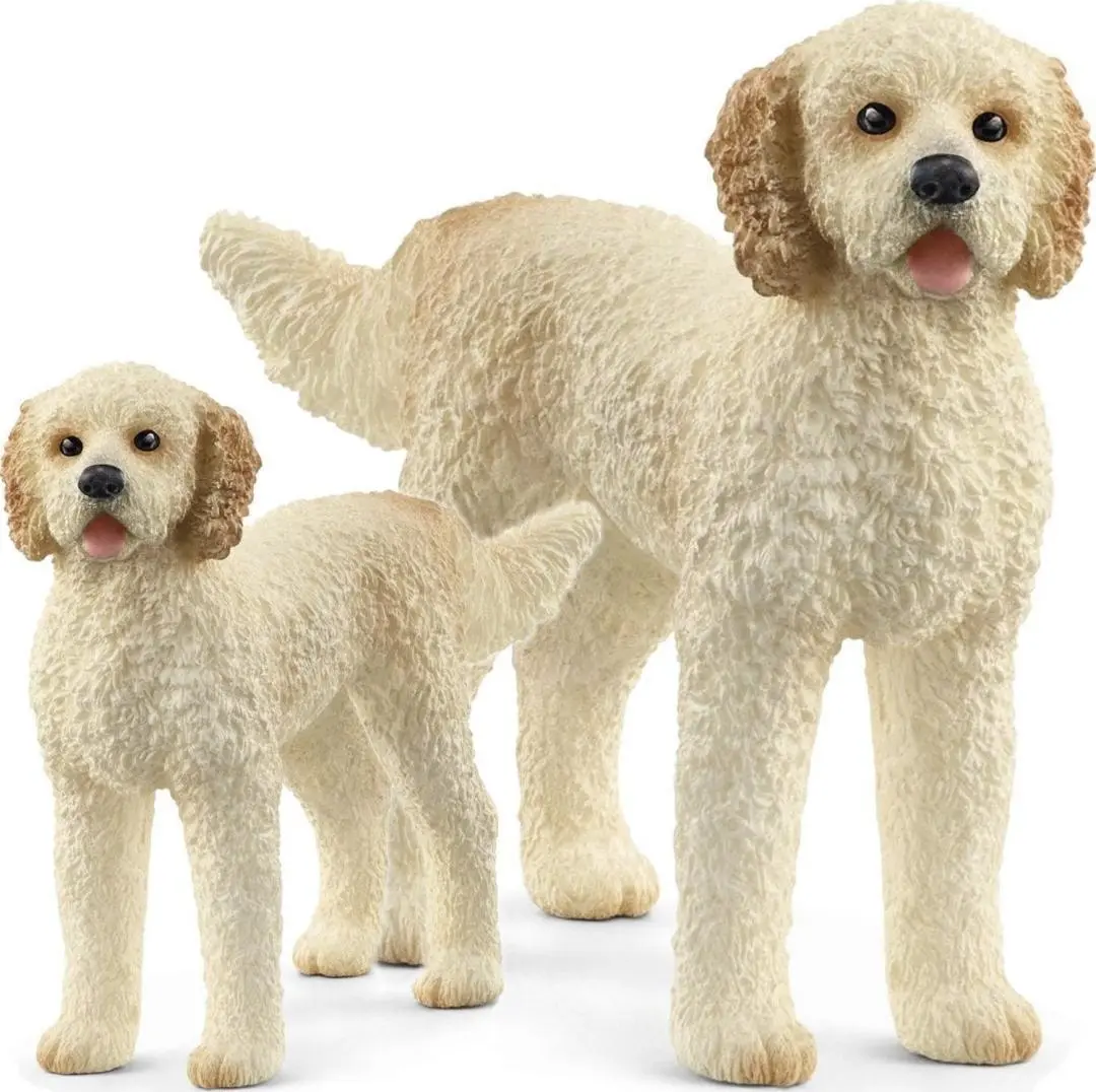Schleich FARM WORLD Goldendoodle 13939S krēmkrāsas