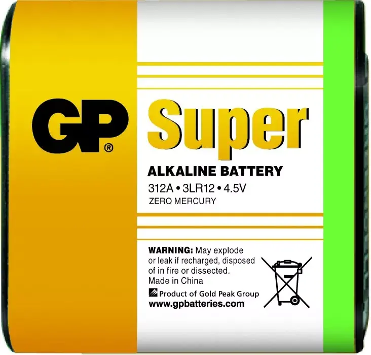 GP Batteries Super Alkaline 4.5V Vienreizējā baterija Photo 2