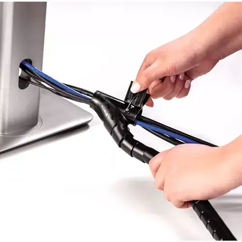 Kabeļu apvalks Fellowes CableZip Black Photo 3