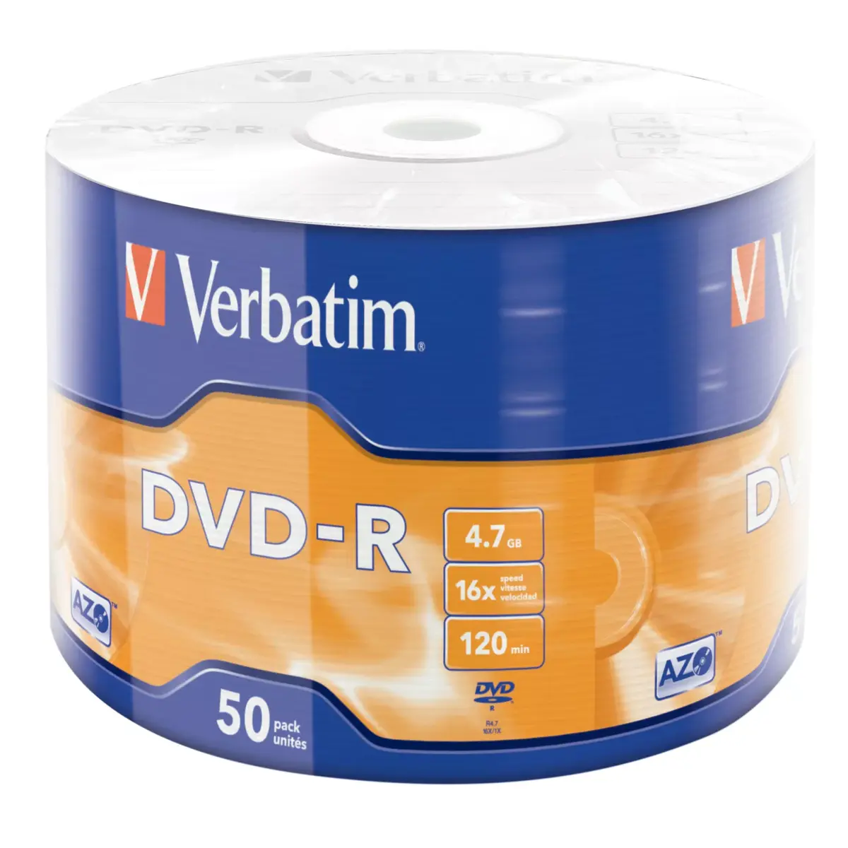 DVD-R Verbatim Matt Silver 50 Pack Photo 3