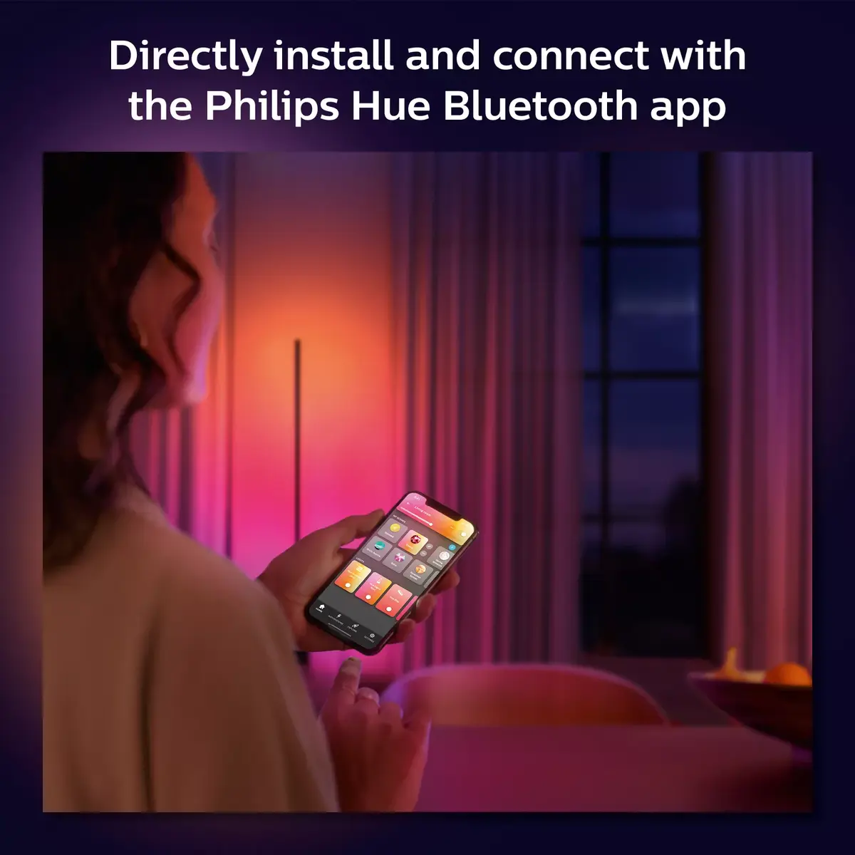 Smart table lamp Philips Hue Signe gradient Photo 8