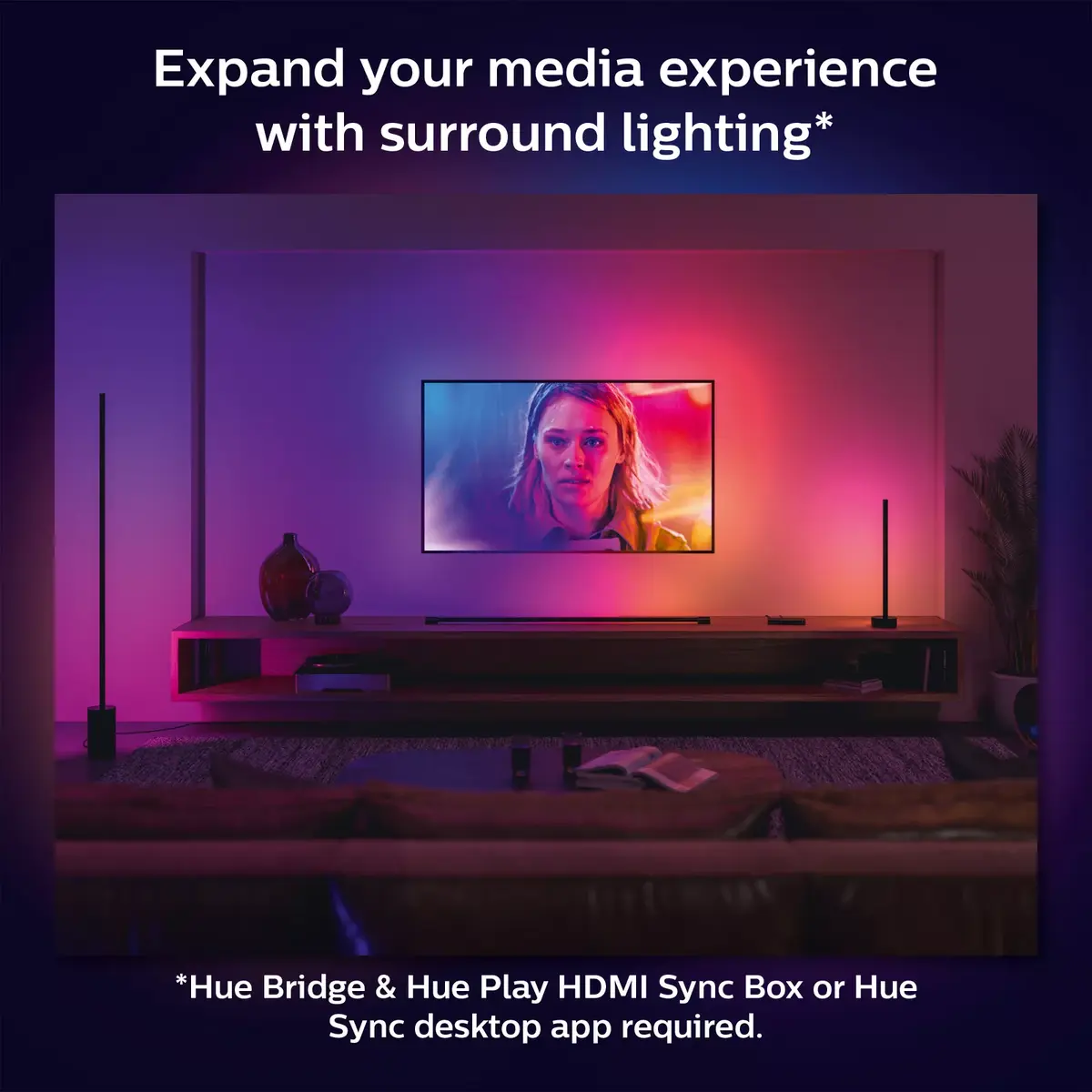 Smart table lamp Philips Hue Signe gradient Photo 9