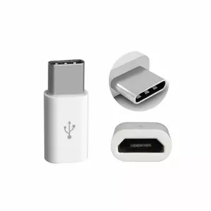 Mocco Универсальный Адаптер Micro USB к USB Type-C Подключение Белый (EU Blister)