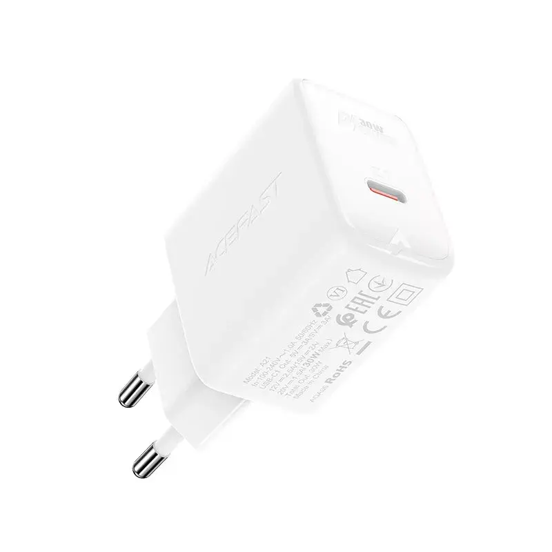 Acefast A21 30W GaN USB-C PD QC 3.0 lādētājs Photo 8