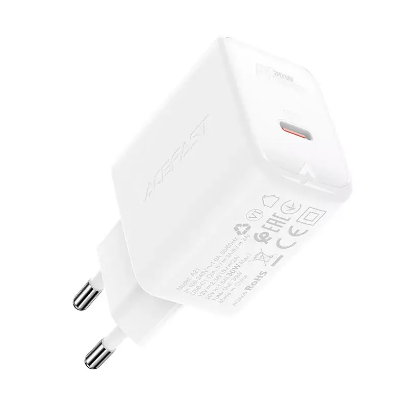 Acefast A21 30W GaN USB-C PD QC 3.0 lādētājs Photo 9