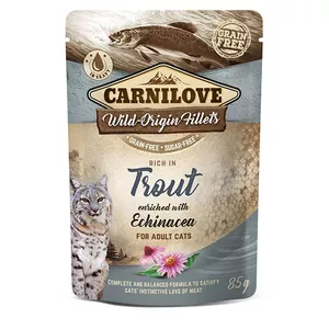 Moist Cat Food Brit 8595602538393 Trout 85g Adult