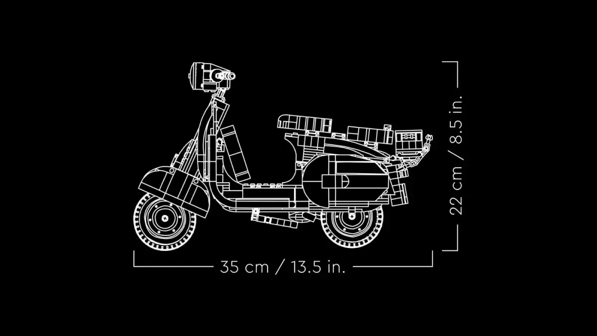 LEGO Creator Expert Vespa 125 10298 model kit Photo 13