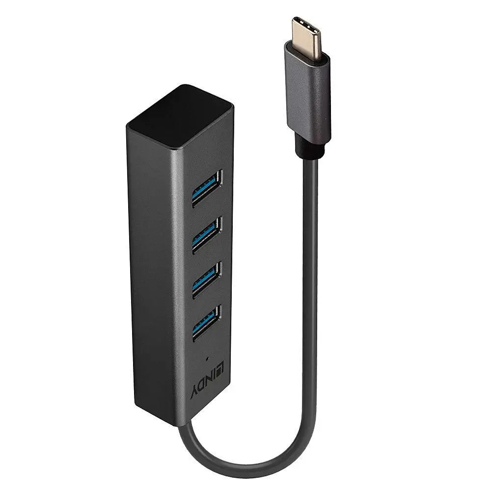 USB Hub Lindy 4 Port USB 3.2 Type C Hub Photo 6
