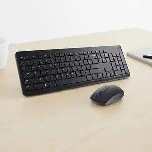 Клавиатура DELL KM3322W RF Wireless QWERTY US International Black