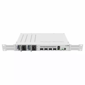Коммутатор MikroTik CRS504-4XQ-IN, 4 порта 10G SFP+ и 1 порт 10G Ethernet