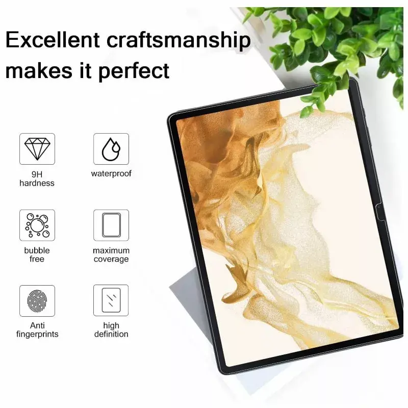Riff защитное стекло для Samsung Galaxy Tab S8+ X800 0,33 мм Photo 3