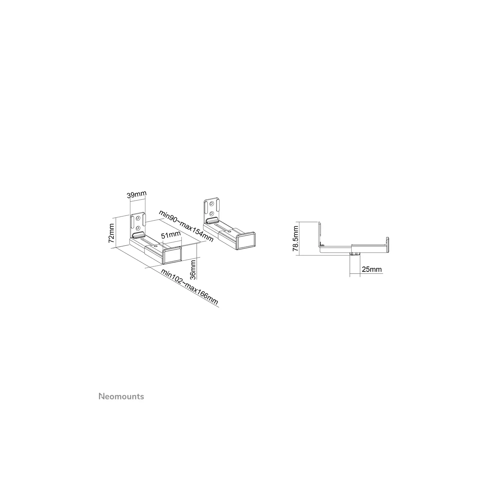 Neomounts AWL29-550BL1 Photo 15