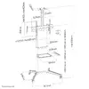 Напольная подставка Neomounts FL50-550BL1 Photo 20